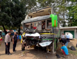 Supir bus Trans Putera Fajar ceritakan kronologi dan meminta maaf