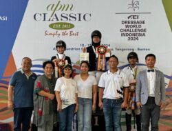 Anny Gunadi Sabet Juara II Preliminary APM Classic & FEI DWC Indonesia 2024