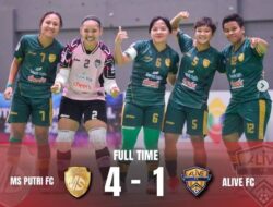 MS Putri Bersatu Menang Telak atas Alive FC