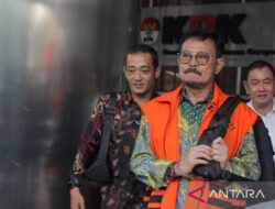 Syahrul Yasin Limpo dkk dituntut hari ini