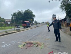 Dua personel drum band tewas akibat terserempet bus di Sukabumi