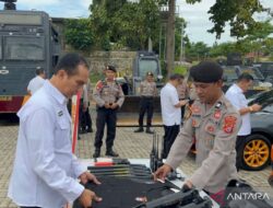 Mabes Polri cek kendaraan dan alat di Polda Sultra jelang Pilkada