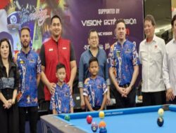 Hary Tanoesoedibjo dan Menpora Saksikan Duel Juara Biliar Dunia