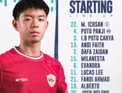 Lucas Raphael Lee Takjub Rasakan Atmosfer Suporter Timnas Indonesia U-16