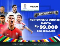 Semarak Piala Eropa! Nonton Live Streaming EURO 2024 di Vision+