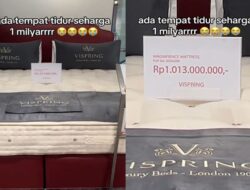 Viral! Kasur Mewah Seharga Rp1 Miliar, Netizen: Tidur Auto Mimpi Indah