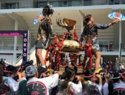 Parade Omikoshi Warnai Pembukaan Impactnation Japan Festival 2024 di Istora Senayan