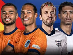 Prediksi Line Up Belanda vs Inggris Euro 2024, Siapa Penantang Spanyol di Final?