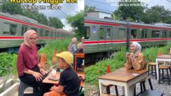 Warkop Boengsoe, Ngopi Asyik ala Vietnam di Pinggir Rel Kereta Bogor