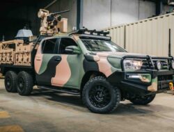 Supacat perkenalkan kendaraan militer baru berbasis Toyota HiLux