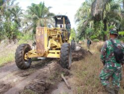Satuan Tugas TMMD Ke- 124 Kodim 0320 dan Warga Terus Menunjukkan Komitmen Yang Kuat